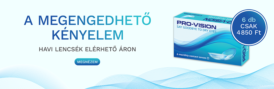 Pro-Vision (6 db), havi kontaktlencse