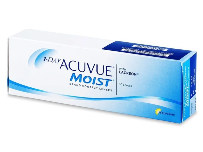 1 Day Acuvue Moist (30 db), napi kontaktlencse