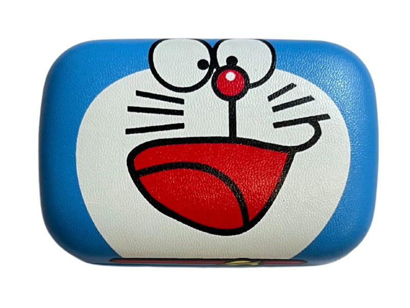 Line Friends mintás kontaktlencse-tároló készlet, Szín: Doraemon