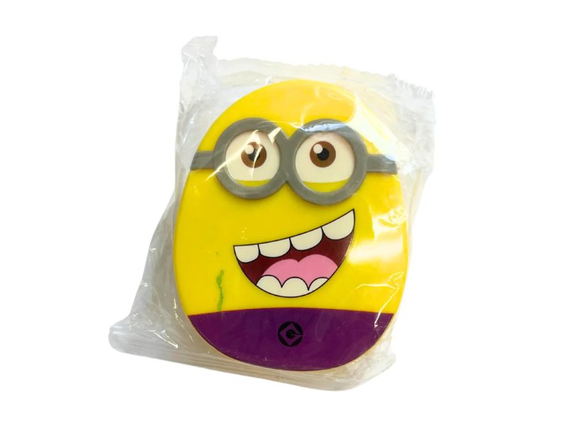 Minion figurás kontaktlencse-tároló készlet, Szín: lila