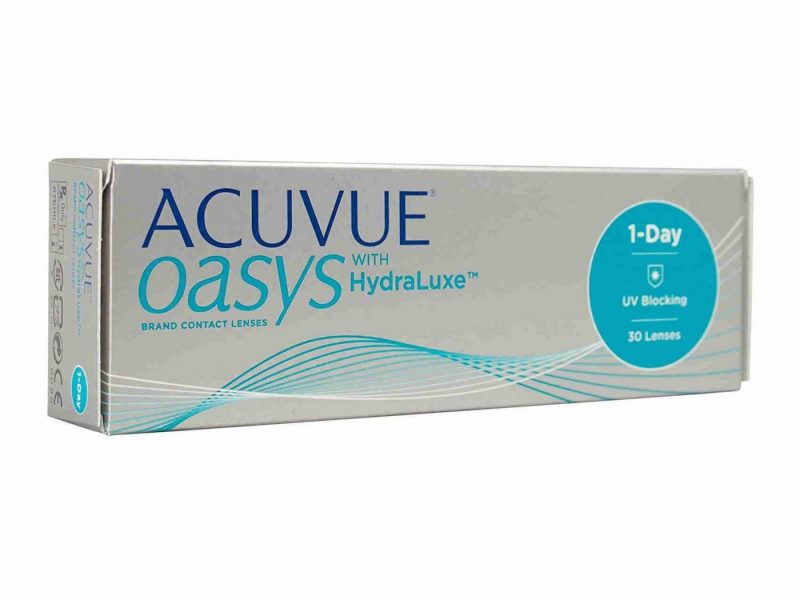 Acuvue Oasys 1-Day With Hydraluxe (30 db), napi kontaktlencse