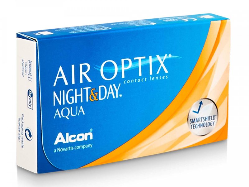 Air Optix Night & Day Aqua (6 db), havi kontaktlencse