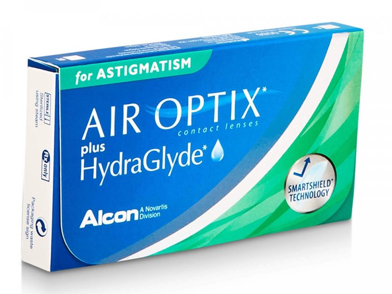 Air Optix plus HydraGlyde for Astigmatism (3 db), havi kontaktlencse