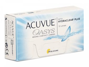   Acuvue Oasys With Hydraclear Plus (12 db), 1-2 heti kontaktlencse