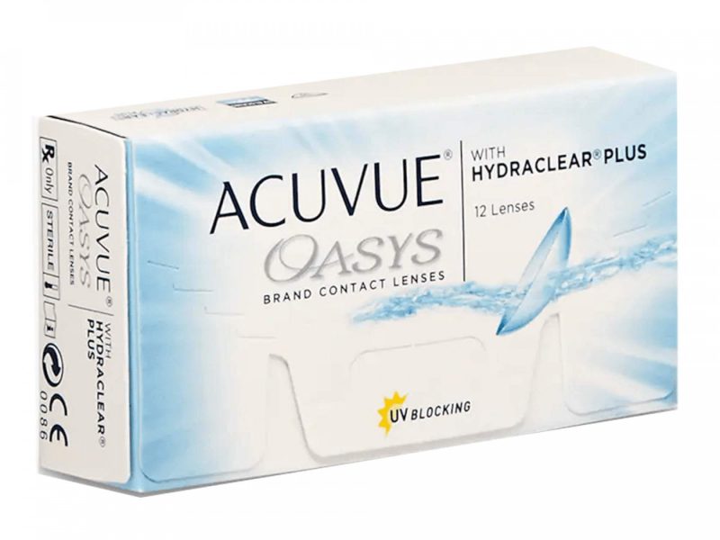 Acuvue Oasys With Hydraclear Plus (12 db), 1-2 heti kontaktlencse
