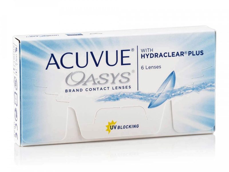 Acuvue Oasys With Hydraclear Plus (6 db), 1-2 heti kontaktlencse