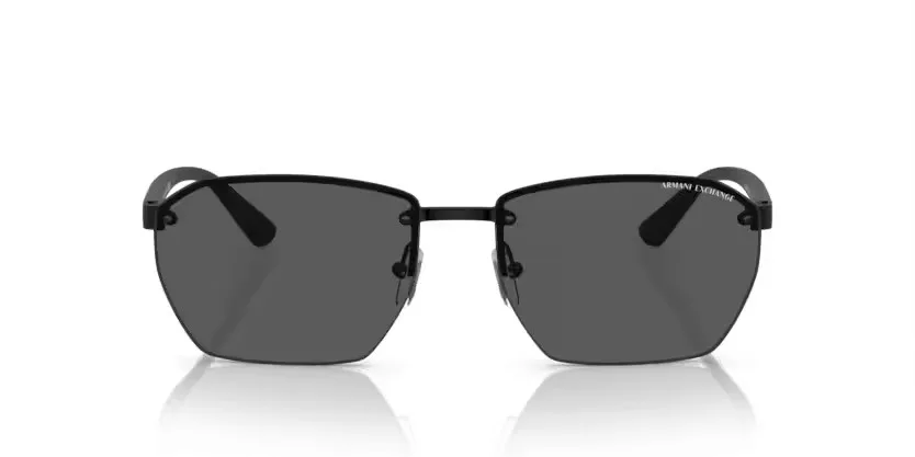 Armani Exchange Man Sunglass AX2048S -  Frame color: Matte Black, Lens color: Dark Grey