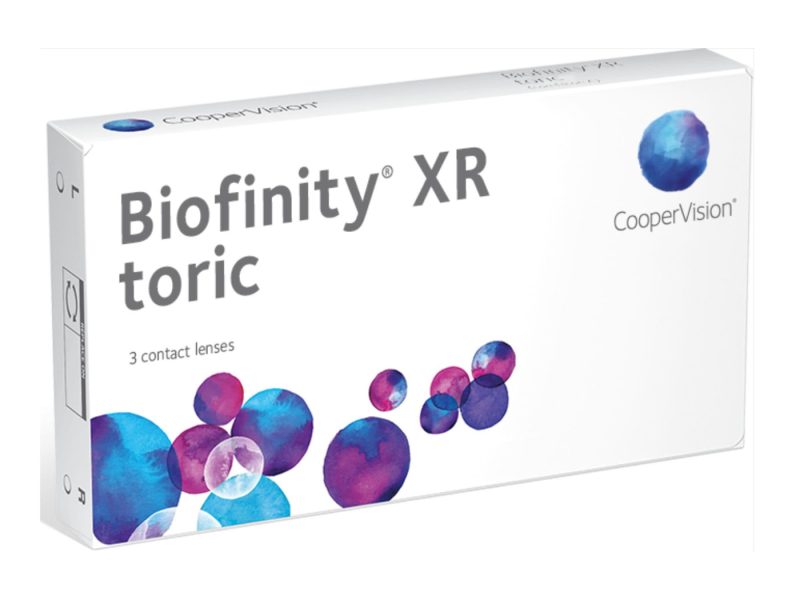 Biofinity XR Toric (3 db), havi kontaktlencse