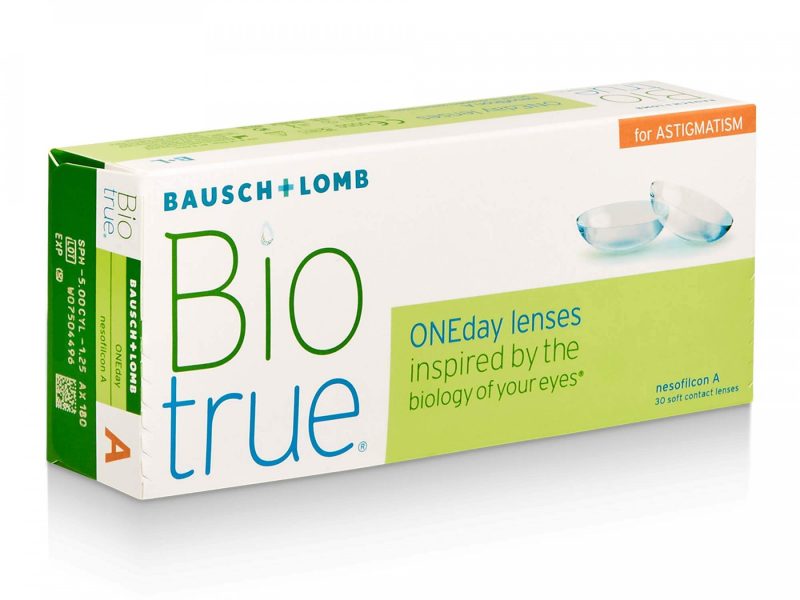 Biotrue ONEday for Astigmatism (30 db), napi kontaktlencse