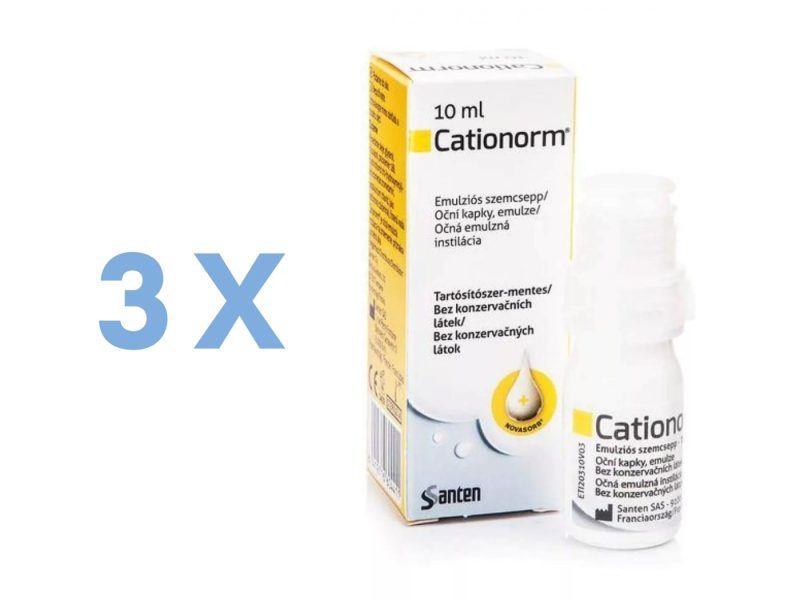 Cationorm (3 x 10 ml)