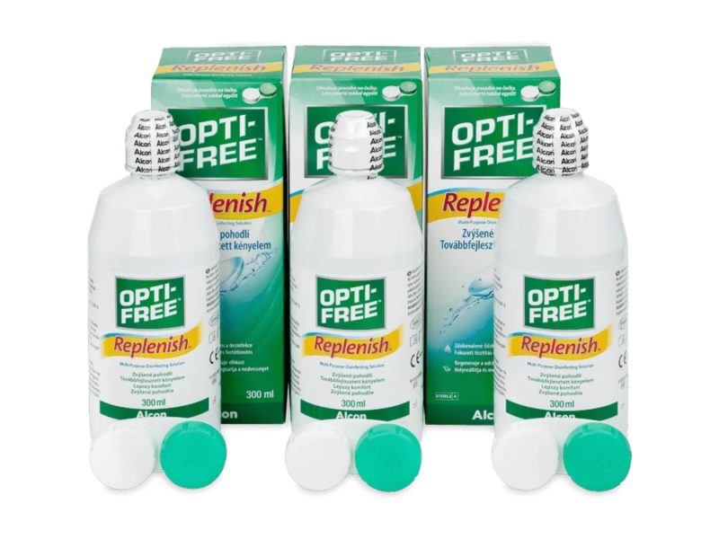 OPTI-FREE Replenish (3 x 300 ml)
