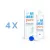EyeContact PURE (4x360 ml), kontaktlencse folyadék lencsetartó tokkal