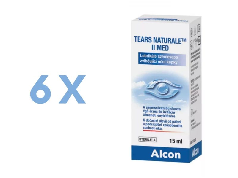 Tears Naturale II Med (6 x 15 ml) szemcsepp