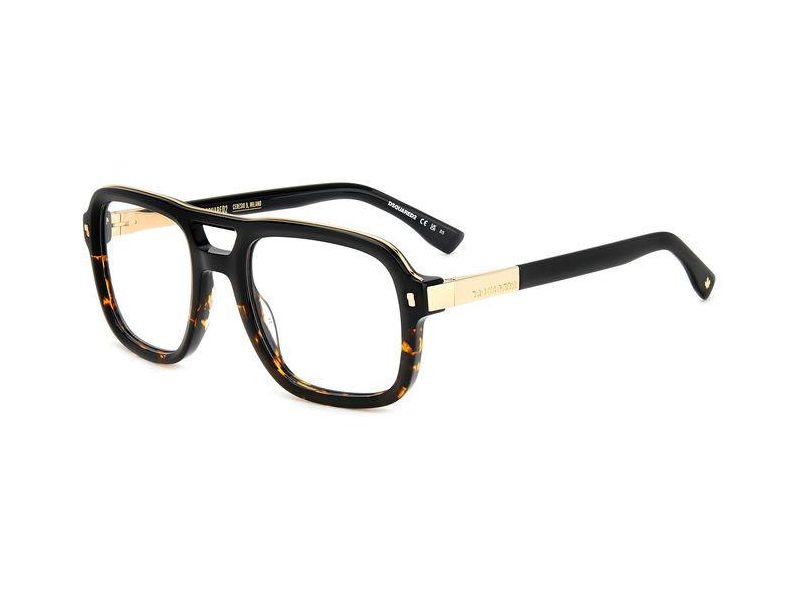 Dsquared2 D2 0087 WR7 53 Férfi szemüvegkeret (optikai keret)