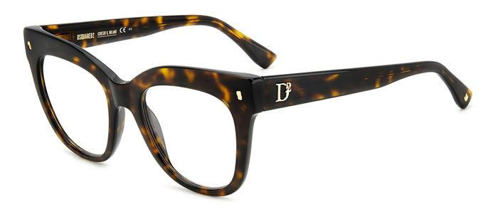  Dsquared2 D2 0098 086 51 Női szemüvegkeret (optikai keret) akciós termékkép 1