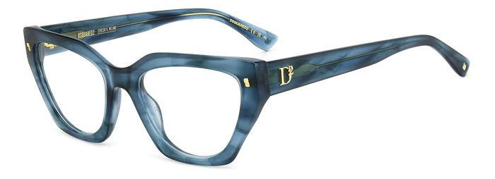  Dsquared2 D2 0117 38I 53 Női szemüvegkeret (optikai keret) akciós termékkép 1