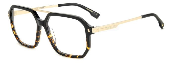  Dsquared2 D2 0123 WR7 56 Férfi szemüvegkeret (optikai keret) akciós termékkép 1