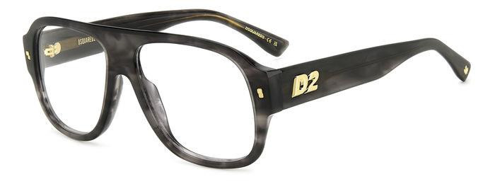  Dsquared2 D2 0125 2W8 56 Férfi szemüvegkeret (optikai keret) akciós termékkép 1