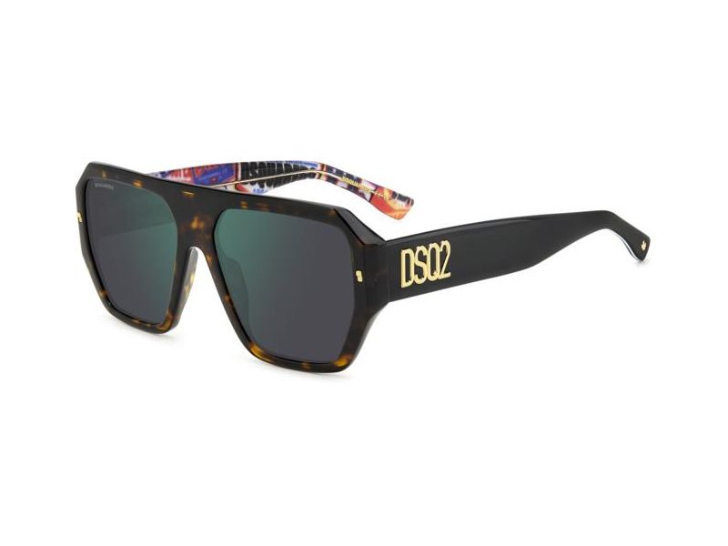 Dsquared2 D2 0128/S 2VM/MT 58 Férfi napszemüveg