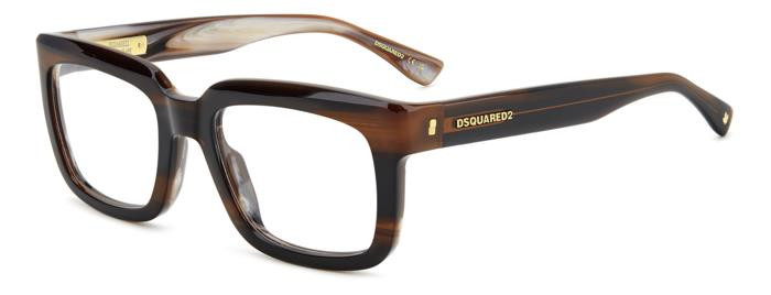  Dsquared2 D2 0144 EX4 53 Férfi szemüvegkeret (optikai keret) akciós termékkép 1