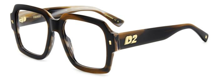  Dsquared2 D2 0148 EX4 54 Férfi szemüvegkeret (optikai keret) akciós termékkép 1