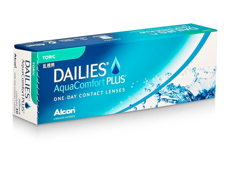 Dailies AquaComfort Plus Toric (30 db), napi kontaktlencse