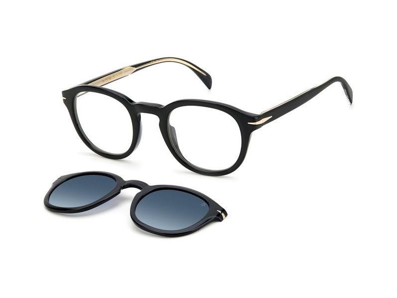 David Beckham DB 1080/CS 2M2/Z7 49 Férfi szemüvegkeret (optikai keret) clip-on napszemüveg előtéttel  