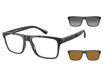   Emporio Armani EA 4115 50171W 54 Férfi szemüvegkeret (optikai keret) clip-on napszemüveg előtéttel  