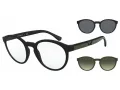Emporio Armani EA 4152 50421W 52 Férfi szemüvegkeret (optikai keret) clip-on napszemüveg előtéttel  