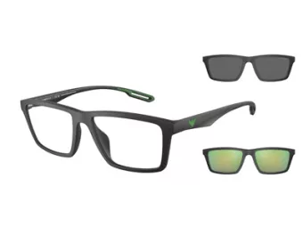   Emporio Armani EA 4189U 50011W 55 Férfi szemüvegkeret (optikai keret) clip-on napszemüveg előtéttel  