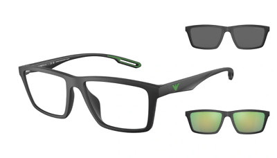  Emporio Armani EA 4189U 50011W 55 Férfi szemüvegkeret (optikai keret) clip-on napszemüveg előtéttel akciós termékkép 1