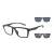 Emporio Armani EA 4189U 50881W 55 Férfi napszemüveg