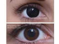 ColourVUE Crazy Blackout (2 db) , fedő, 3 havi kontaktlencse