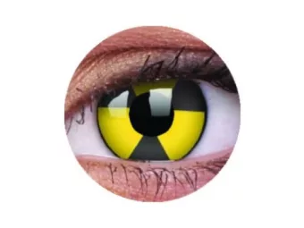   ColourVUE Crazy Radiate (2 db), fedő, 3 havi kontaktlencse - dioptria nélkül