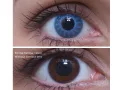 ColourVUE Crazy Napkék (2 db) , fedő, 3 havi kontaktlencse
