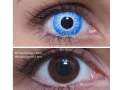 ColourVUE Crazy Underworld Selene (2 db), fedő, 3 havi kontaktlencse - dioptria nélkül