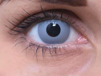   ColourVUE Crazy Zombiszürke (2 db), fedő, 3 havi kontaktlencse - dioptria nélkül