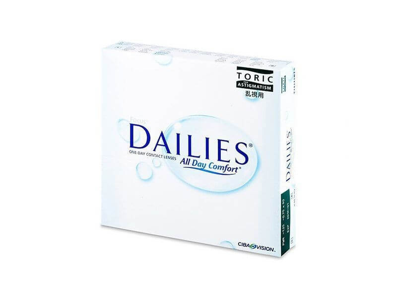 Focus Dailies All Day Comfort Toric (90 db), napi kontaktlencse
