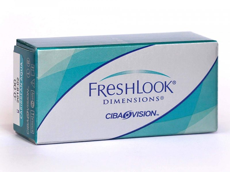 FreshLook Dimensions UV (2 db), havi kiemelő színes kontaktlencse