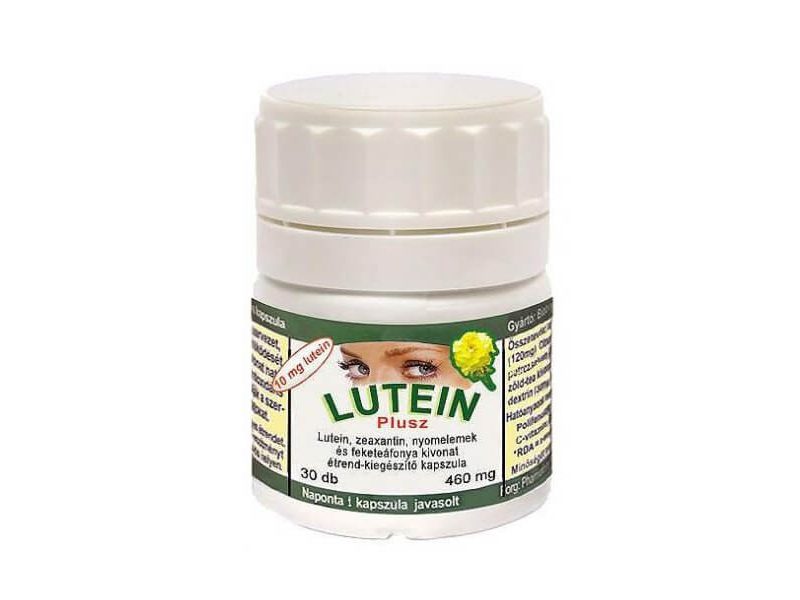 Lutein Plus (30 db) étrend-kiegészítő kapszula