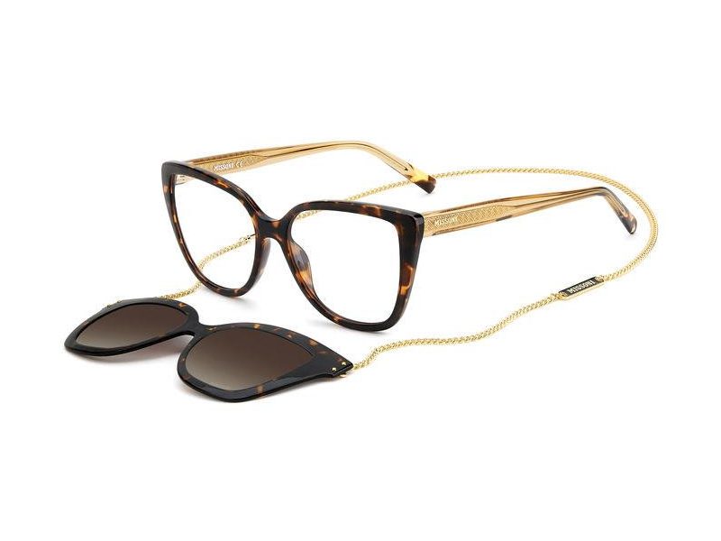 Missoni MIS 0133/CS 086/LA 54 Női szemüvegkeret (optikai keret) clip-on napszemüveg előtéttel  