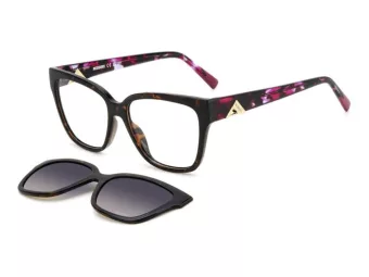   Missoni MIS 0179/CS 086/XW 54 Női szemüvegkeret (optikai keret) clip-on napszemüveg előtéttel