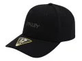 Oakley 912209-02E 6 Panel Stretch Metallic Hat Blackout L/XL