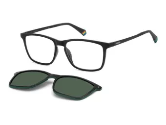   Polaroid PLD 6139/CS 7ZJ/UC 55 Férfi szemüvegkeret (optikai keret) clip-on napszemüveg előtéttel