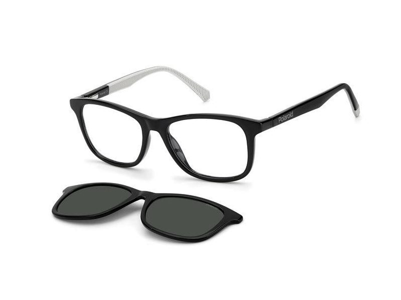 Polaroid PLD 8045/CS 08A/M9 48 Gyerek szemüvegkeret (optikai keret) clip-on napszemüveg előtéttel  