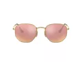 Ray-Ban Hexagonal 3548N 001/Z2 48 Férfi, Női napszemüveg
