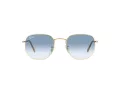 Ray-Ban Hexagonal RB 3548 001/3F 54 Férfi, Női napszemüveg