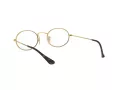 Ray-Ban Oval RX 3547V 2500 51 Férfi, Női szemüvegkeret (optikai keret)