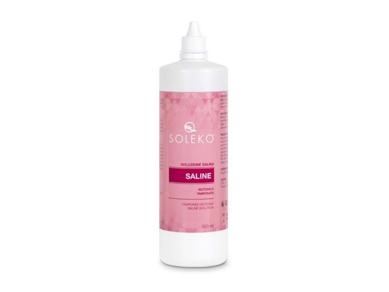 Saline (500 ml), sóoldat lencse-öblítéshez