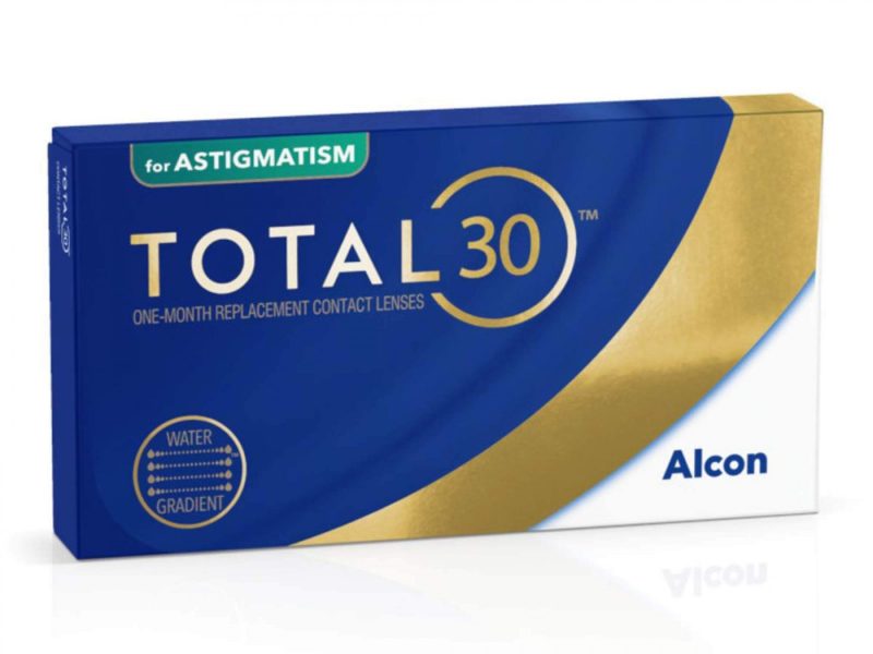 Total30 for Astigmatism (6 db), havi kontaktlencse